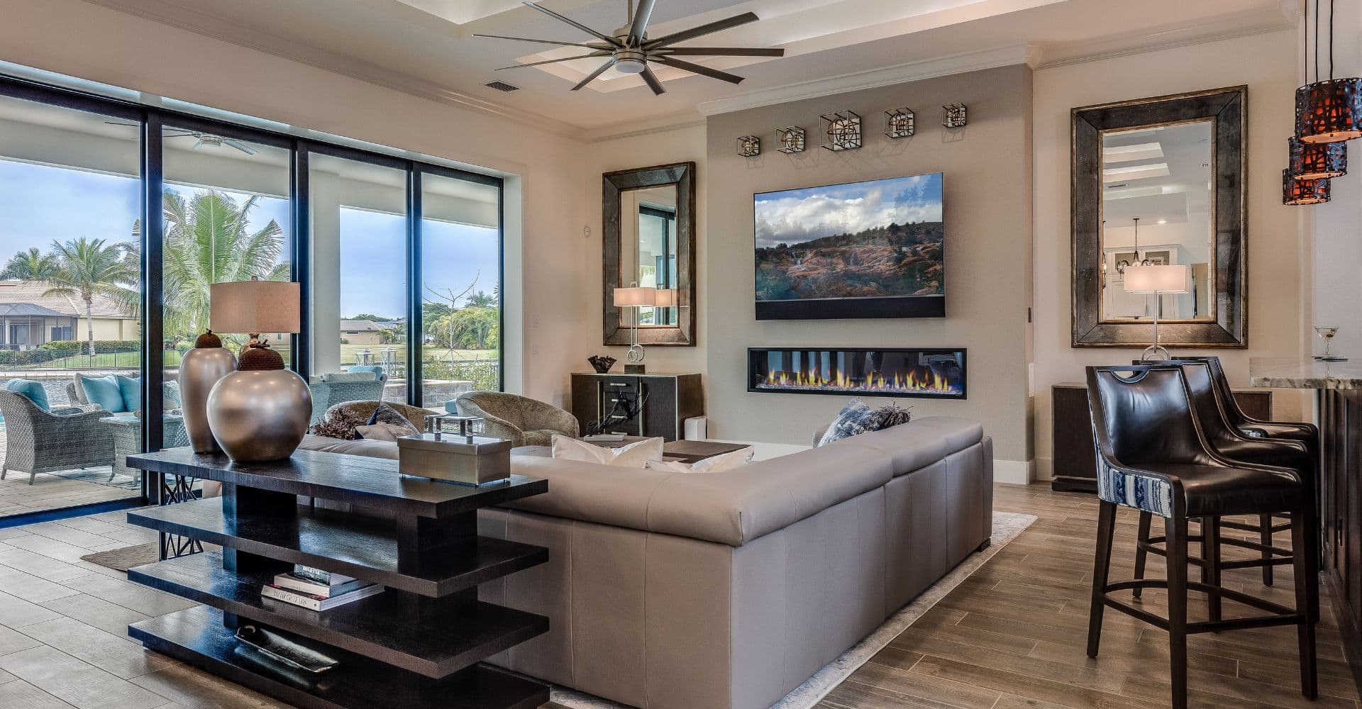 Interior of a South Florida home - your home is our business